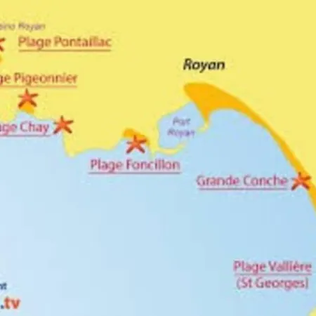 Maison-ville, Plages, Commerces, Parc A Pied, Wifi, Stationnement Gratuit A 보-쉬르-메르