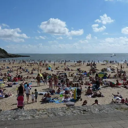 Maison-ville, Plages, Commerces, Parc A Pied, Wifi, Stationnement Gratuit A 보-쉬르-메르